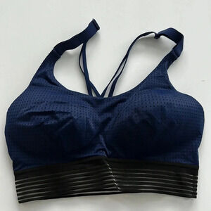 Victoria Sport Navy Sports Bra